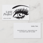 Lash Extensions Beauty Salon Visitekaartje (Voorkant / Achterkant)