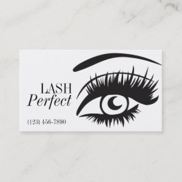 Lash Extensions Beauty Salon Visitekaartje