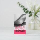 Lash Extensions Beauty Salon Visitekaartje (Staand voorkant)