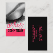 Lash Extensions Beauty Salon Visitekaartje (Voorkant / Achterkant)
