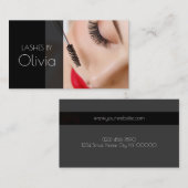 Lash Extensions Beauty Salon Visitekaartje (Voorkant / Achterkant)