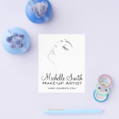 Lash Extensions Black Sketch met lange zweetjes Flyer (Enkel)