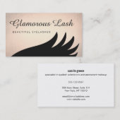 Lash Extensions Bold Gold Visitekaartje (Voorkant / Achterkant)