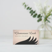 Lash Extensions Bold Gold Visitekaartje (Staand voorkant)