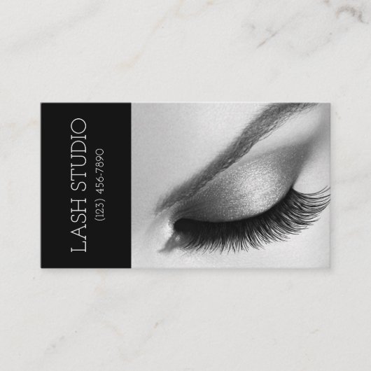 Lash Extensions Brows & Lashes Salon Visitekaartje (Voorkant)