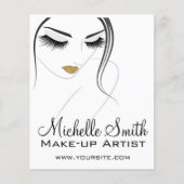 Lash Extensions Flyer (Voorkant)