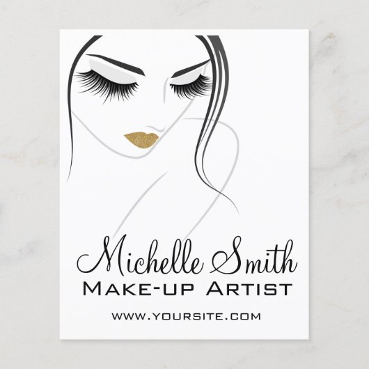 Lash Extensions Flyer (Voorkant)