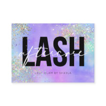 Lash Extensions Holographic Aftercare Instructions