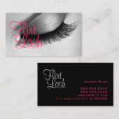 Lash Extensions Lashes Beauty Cosmetology Salon Bu Visitekaartje (Voorkant / Achterkant)