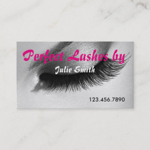 Lash Extensions Lashes Beauty Cosmetology Salon Visitekaartje