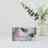 Lash Extensions Lashes Beauty Cosmetology Salon Visitekaartje (Staand voorkant)