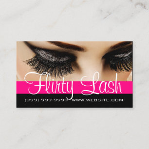Lash Extensions Lashes Beauty Cosmetology Salon Visitekaartje