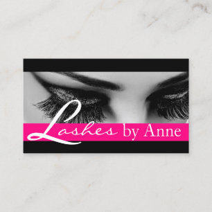 Lash Extensions Lashes Beauty Cosmetology Salon Visitekaartje