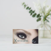 Lash Extensions, Lashes Salon Visitekaartje (Staand voorkant)