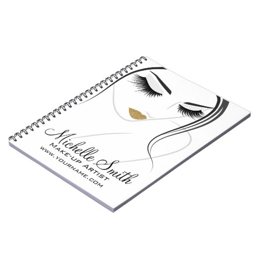 Lash Extensions Notitieboek (Linkerzijde)
