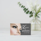 Lash Extensions Salon Beauty Spa Visitekaartje (Staand voorkant)