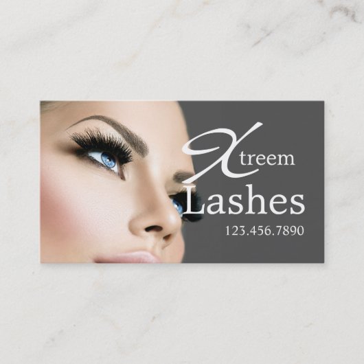 Lash Extensions Salon Beauty Spa Visitekaartje (Voorkant)