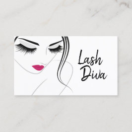 Lash Extensions Salon Beauty Spa Visitekaartje