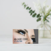 Lash Extensions Salon Beauty Spa Visitekaartje (Staand voorkant)