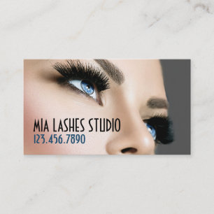 Lash Extensions Salon Beauty Spa Visitekaartje