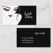 Lash Extensions Salon Beauty Spa Visitekaartje (Voorkant / Achterkant)