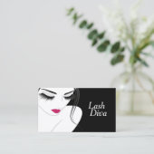 Lash Extensions Salon Beauty Spa Visitekaartje (Staand voorkant)