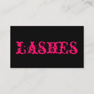 Lash Extensions, Salon Visitekaartje