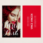 Lash Extensions Salon Visitekaartje (Voorkant /achterkant)