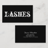 Lash Extensions, Salon Visitekaartje (Voorkant / Achterkant)