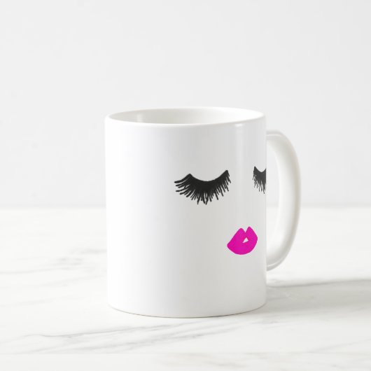 LASH & LIP Love Fuchsia Mok (Voorkant rechts)