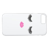 Lash & Lip Love iPhone Case (Achterkant (Horizontaal))