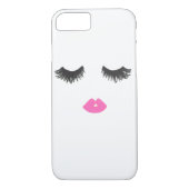 Lash & Lip Love iPhone Case (Achterkant)