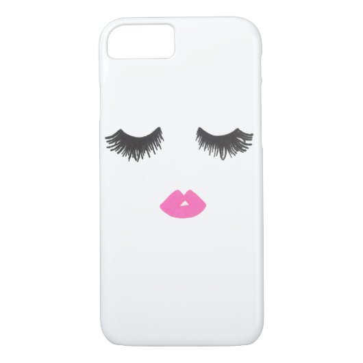 Lash & Lip Love iPhone Case (Achterkant)