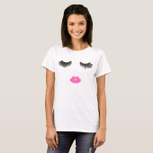 LASH & LIP Love T-shirt (Voorkant volledig)