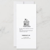 Lash lounge Eenvoudige witte prijslijst (Achterkant)