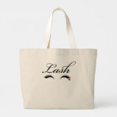 Lash Love Canvas tas (Achterkant)