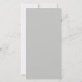 Lash Nazorg Instructies Zilveren Glitter Vleugels Bedankkaart (Achterkant)