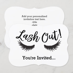 Lash out Eyelashes Lash Salon Makeup Artiest Kaart