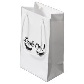 Lash out Eyelashes Lash Salon Makeup Artiest Klein Cadeauzakje (Achterkant Gekanteld)