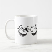 Lash out Eyelashes Lash Salon Makeup Artiest Koffiemok (Links)