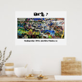 LASH — poster print (graffiti (art?) design (Keuken)