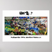 LASH — poster print (graffiti (art?) design (Voorkant)