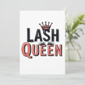 Lash Queen Funny Eye wimpers make-up Kaart (Staand voorkant)