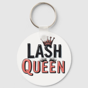 Lash Queen Funny Eye wimpers make-up Sleutelhanger