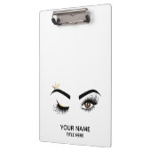 Lash Queen Wink Eye Make-up Artist Lange wimpers Klembord (Links)