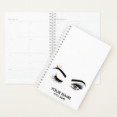 Lash Queen Wink Eye Make-up Artist Lange wimpers Planner (Display)