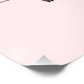 Lash Salon Eyelash Extension Instruction Perfect Poster (Hoek)