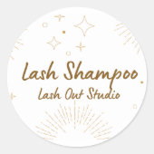Lash Shampoo Label (Voorkant)