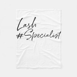Lash Specialist Lash Lounge Lash Bar Las Fleece Deken