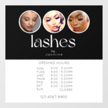 Lash Studio 3 Foto Openingstijden Zwart Wit
